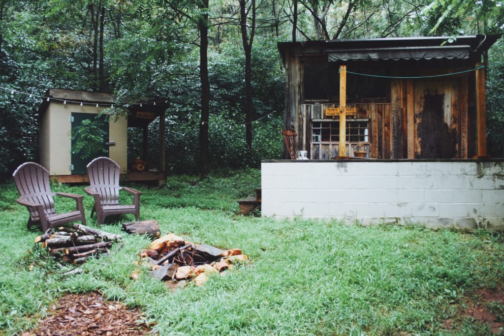 our rustic cabin