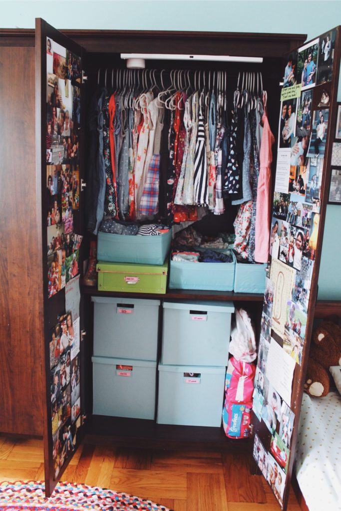 hanging storage, wardrobe, organization boxes