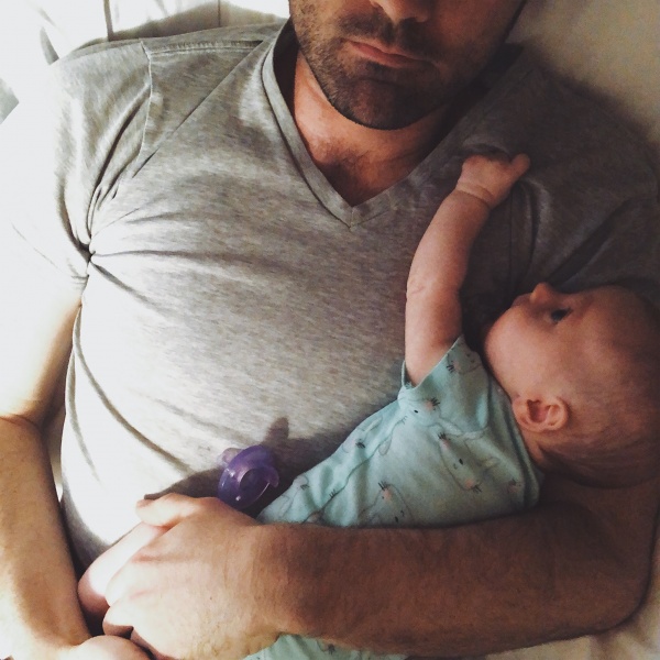 early fatherhood - newborn #3