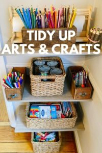 tidy up arts & crafts