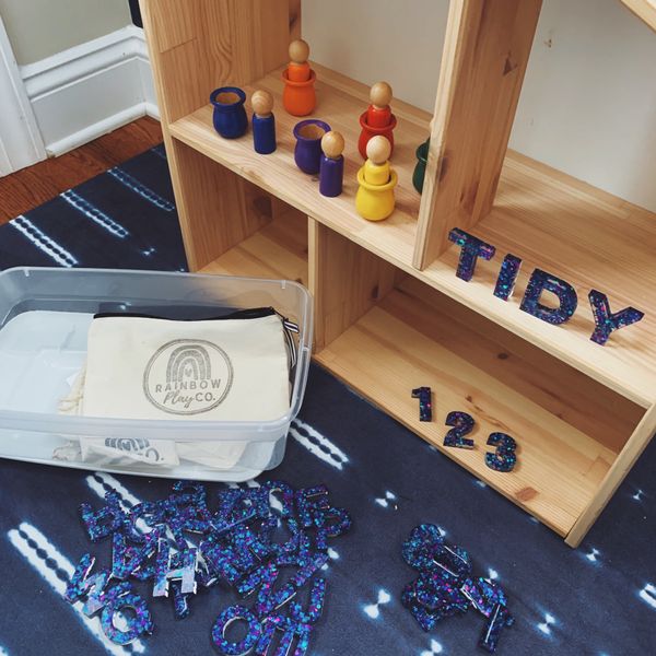 Tidy Tip #5: Use a toy rotation for small toy sets.