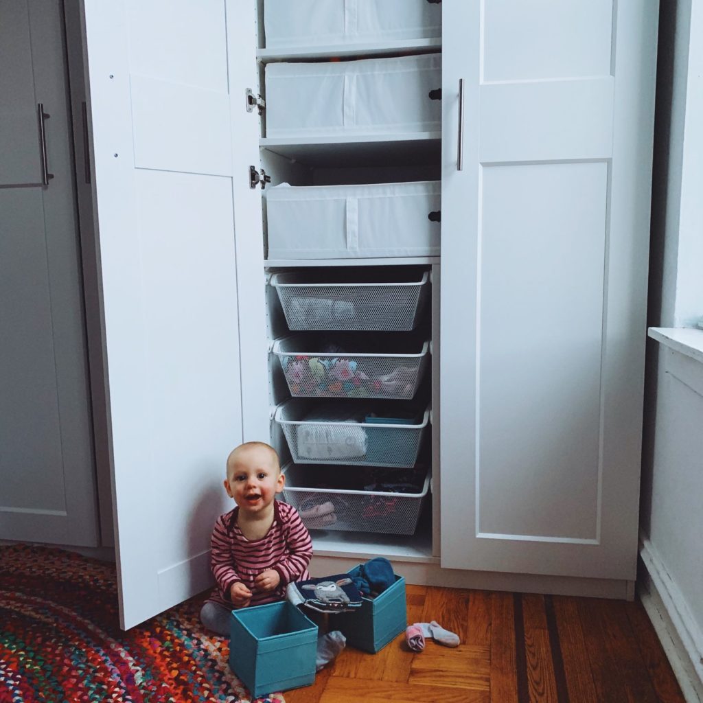 Tidy Tip #11: Set up a system for kid clothes.