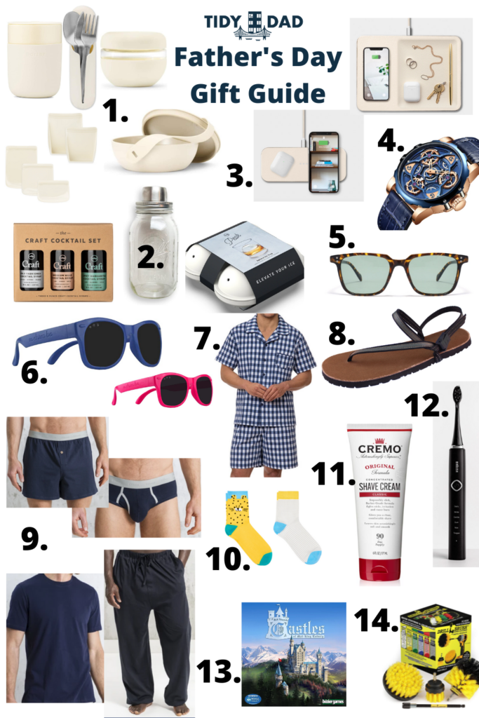 Men's Holiday Gift Guide or Father's Day Gift Guide