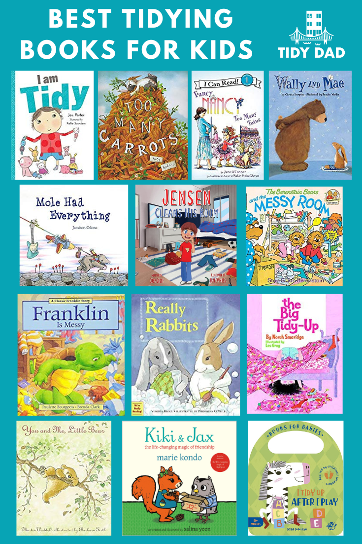 Tidy Books for Kids: Teach Tidying, Cleaning, Organizing – thetidydad.com