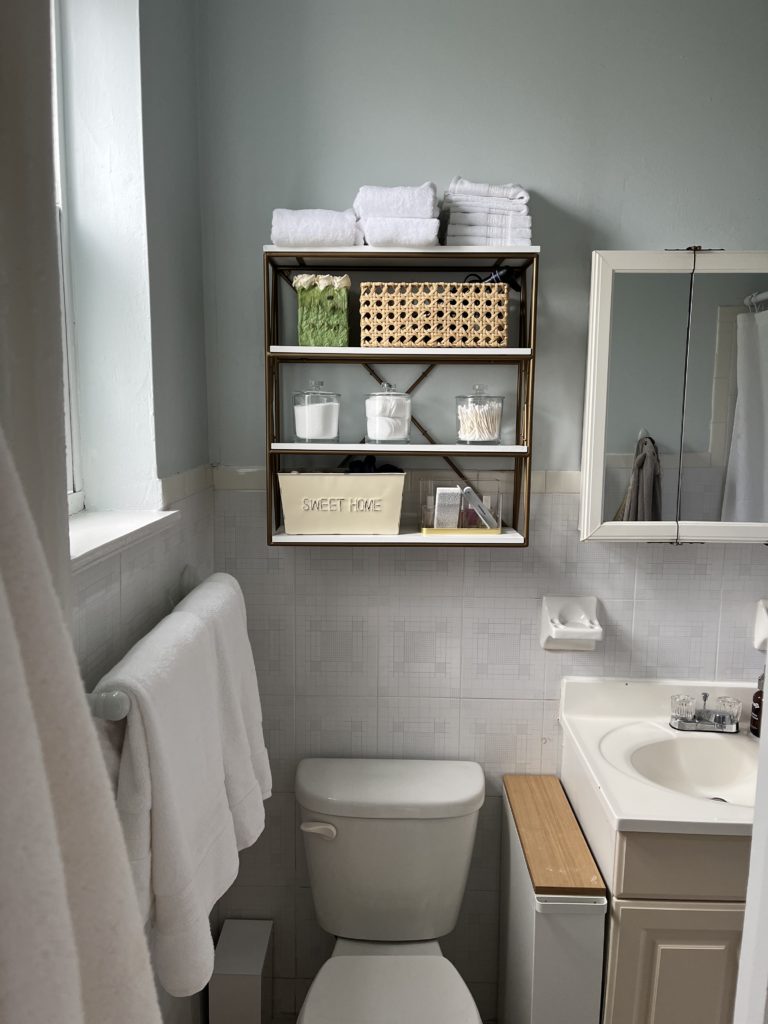 Small Space Bathroom Tour: Family of 5, NYC Apartment – thetidydad.com