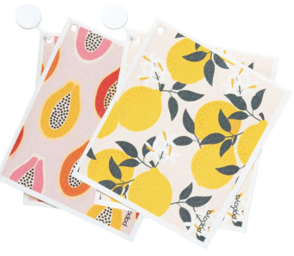 cleaning tools and products: Papaya Reusable Paper Towels