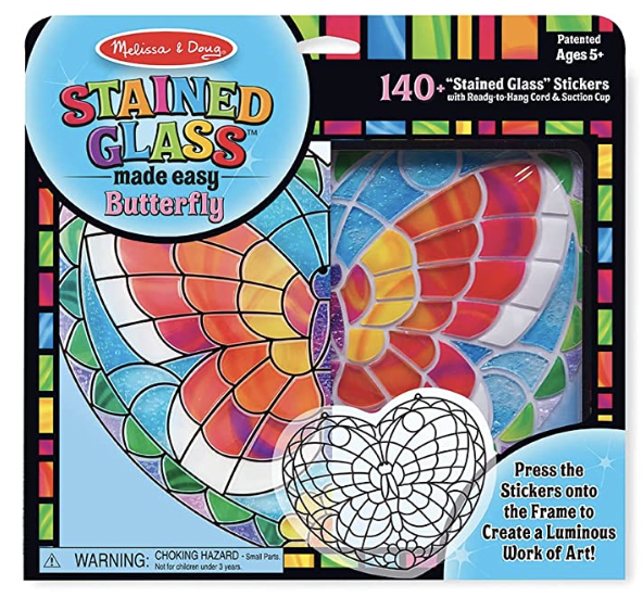 Craft Kit: Stained Glass Made Easy - Butterfly (Ages 5+)