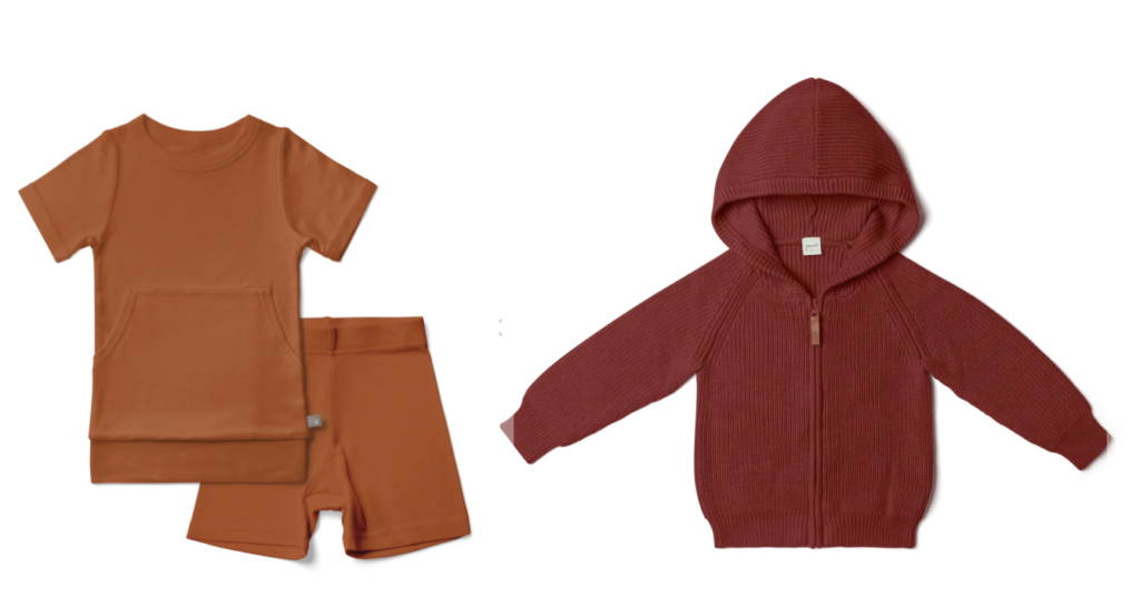 Valentine's Day Gift Guide for Kids: biker set and knit hoodie