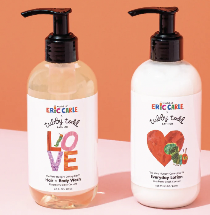 Valentine's Day Gift Guide for Kids: hair + body wash and everyday lotion