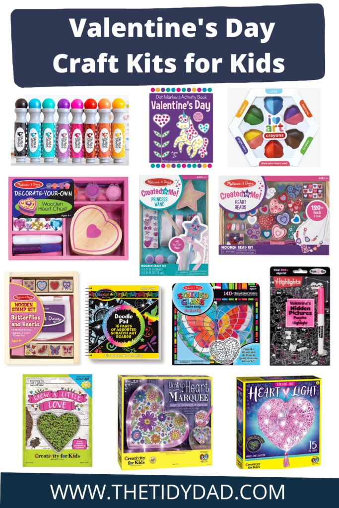 Valentine's Day Craft Kits for Kids 