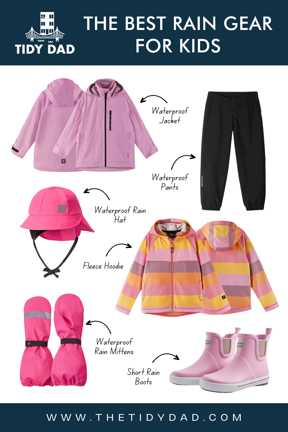 Best Rain Gear for Kids