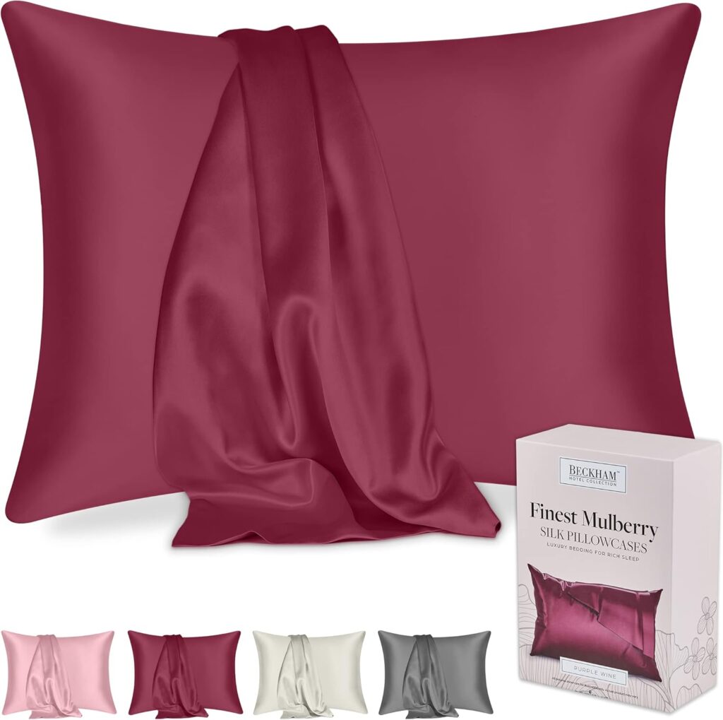 silk pillowcase set