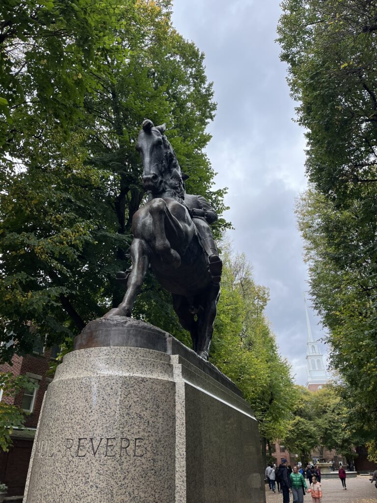 Paul Revere statue