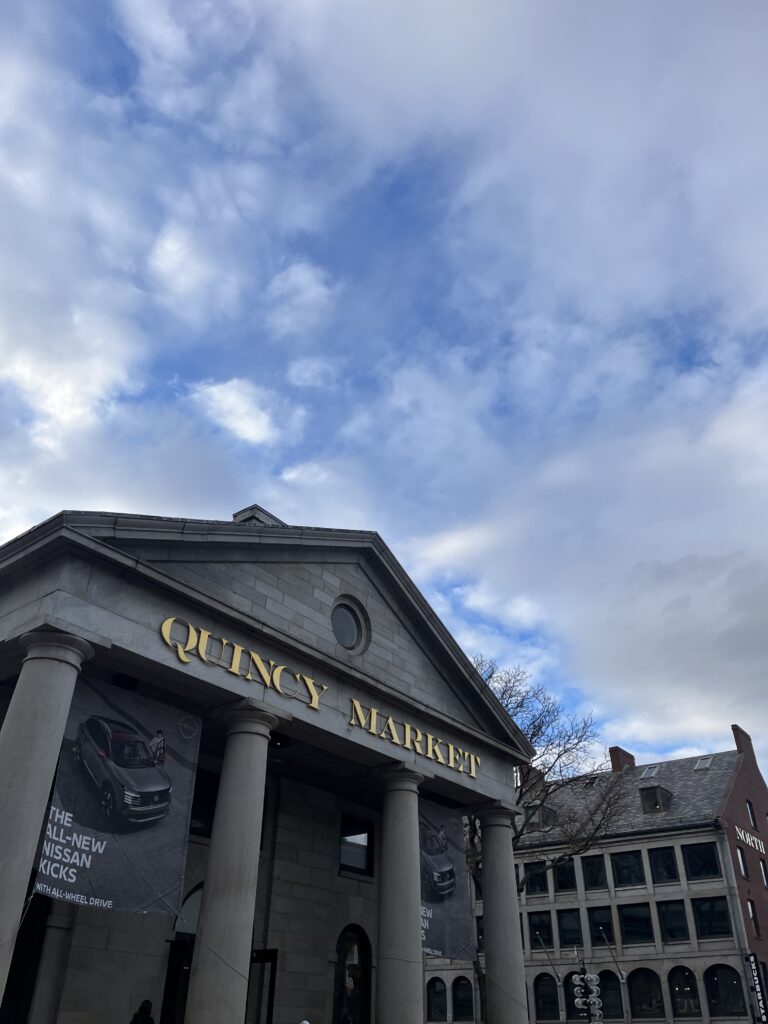 Dinner at Quincy Market