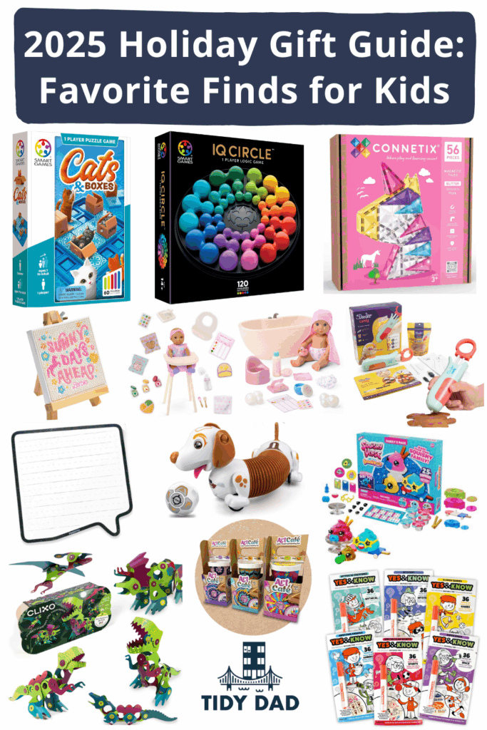 Tidy Dad Gift Guide: 10 our of favorite finds for kids 